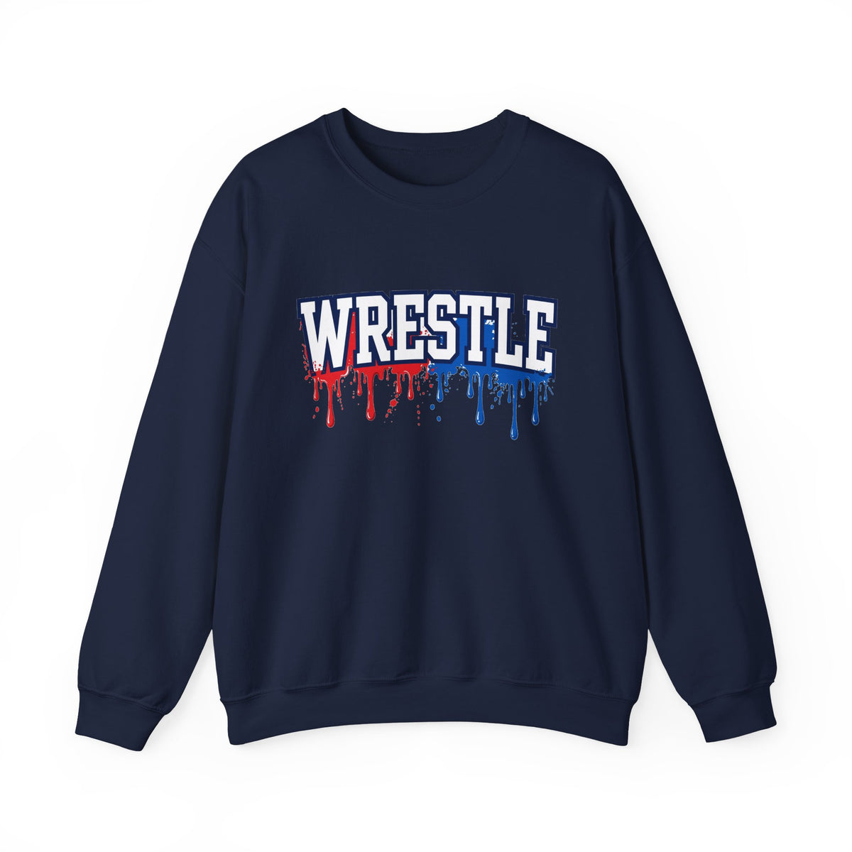 WRESTLE Drip Crewneck