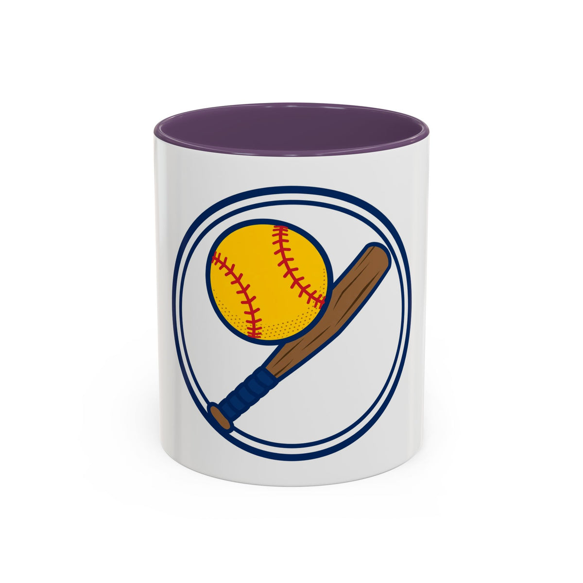 Softball Coffee Mug, 11oz