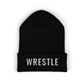 WRESTLE Embroidered Cuff Beanie