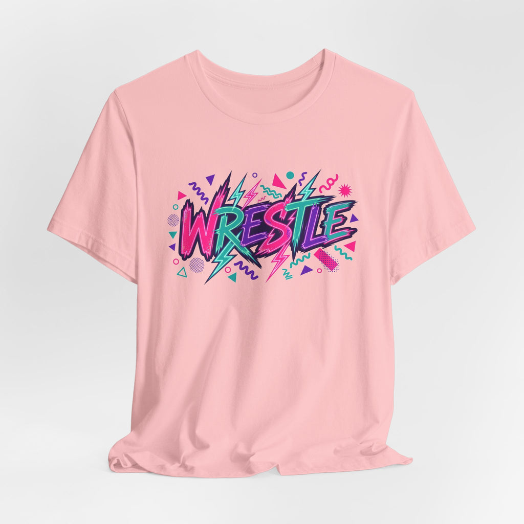 90s Neon Wrestling T-Shirt