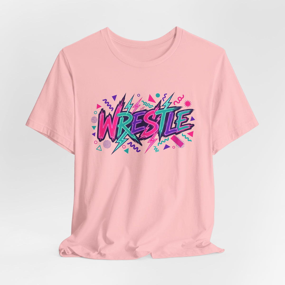 90s Neon Wrestling T-Shirt