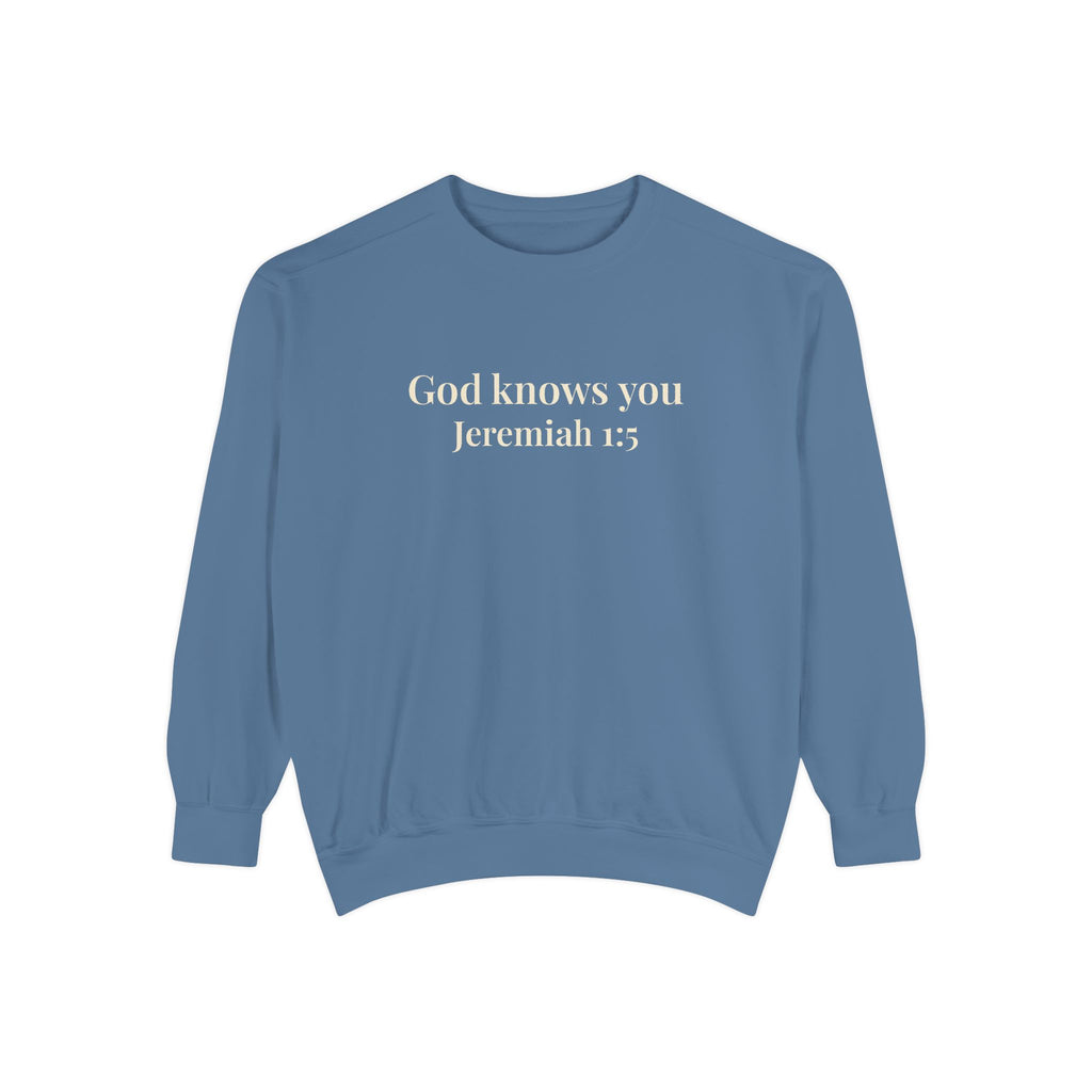 God Knows You Crewneck Sweatshirt