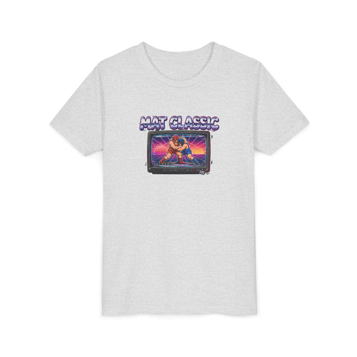 90s VHS Wrestling Youth T-Shirt