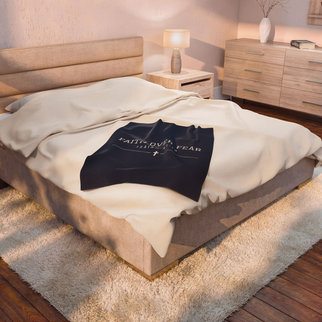 Faith Over Fear Blanket