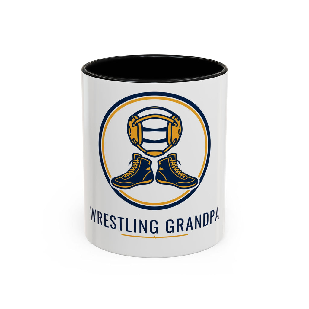 Wrestling Grandpa Coffee Mug, 11oz