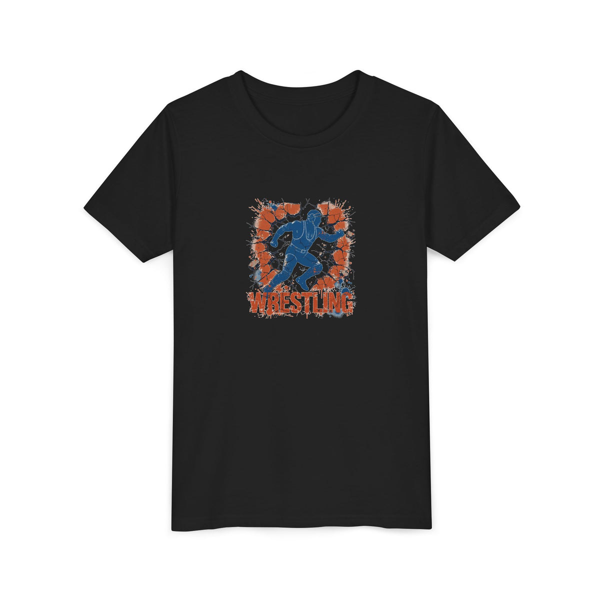 90s Grunge Wrestling Youth T-Shirt