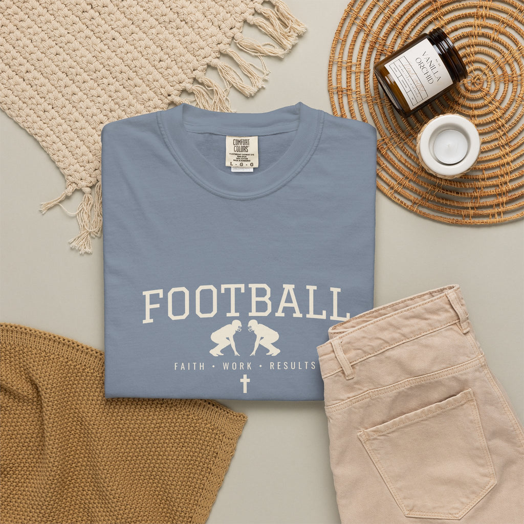 Football Faith Work Results T-Shirt