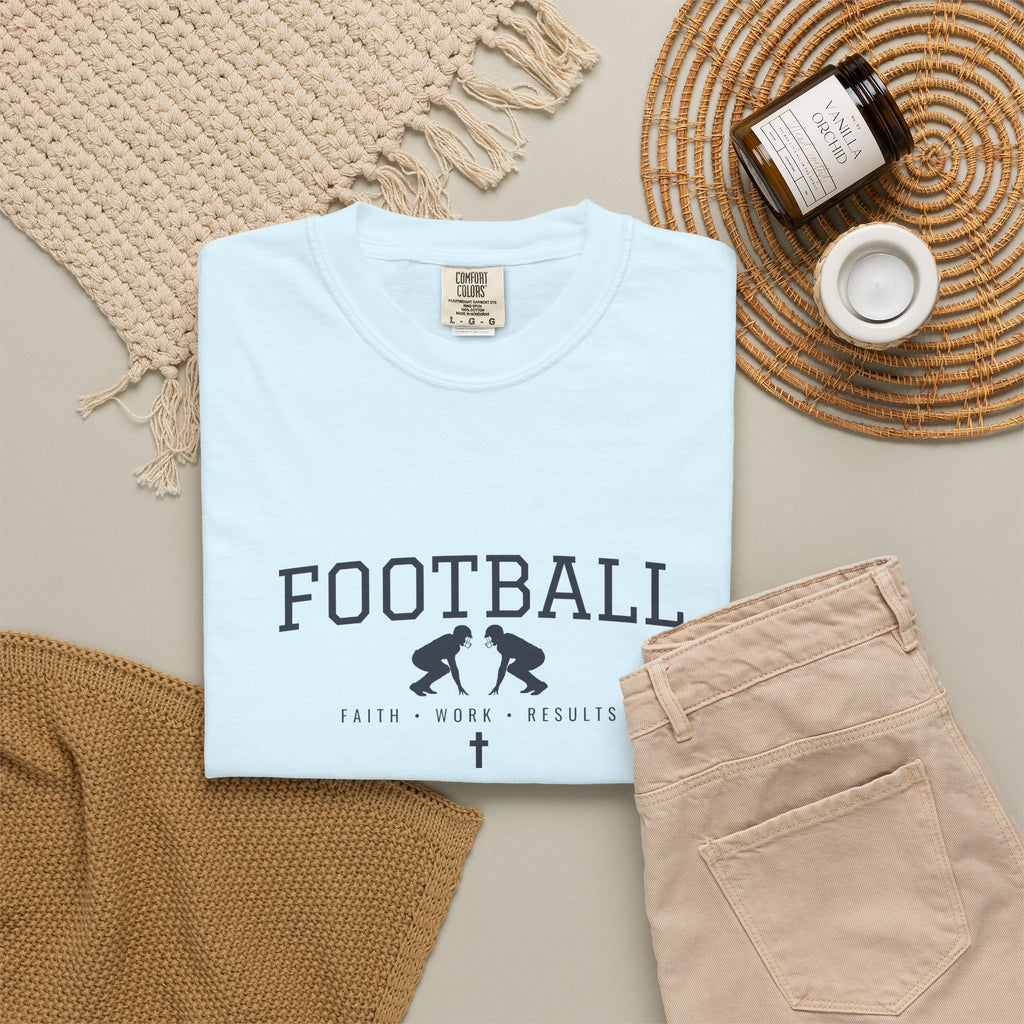 Football Faith Work Results T-Shirt