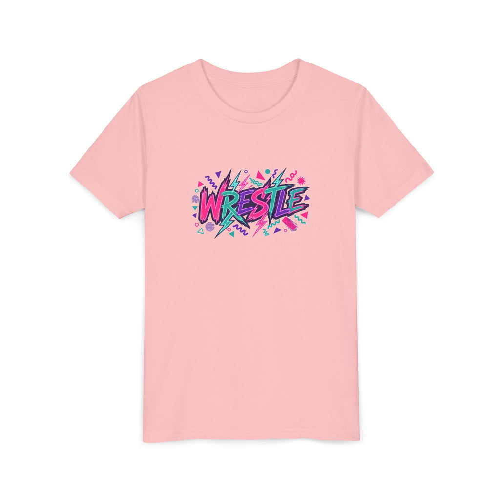 90s Neon Wrestling Youth T-Shirt
