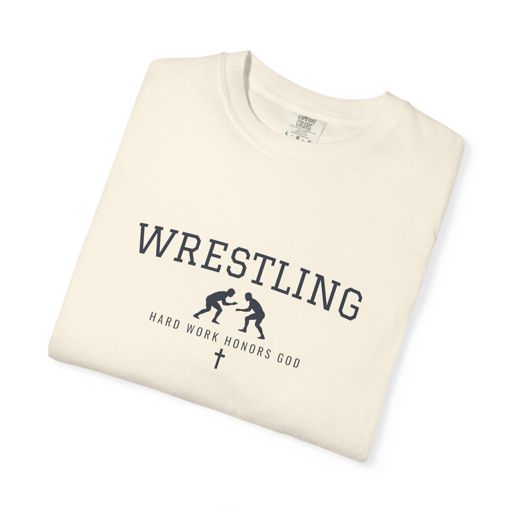 Hard Work Honors God Wrestling T-Shirt
