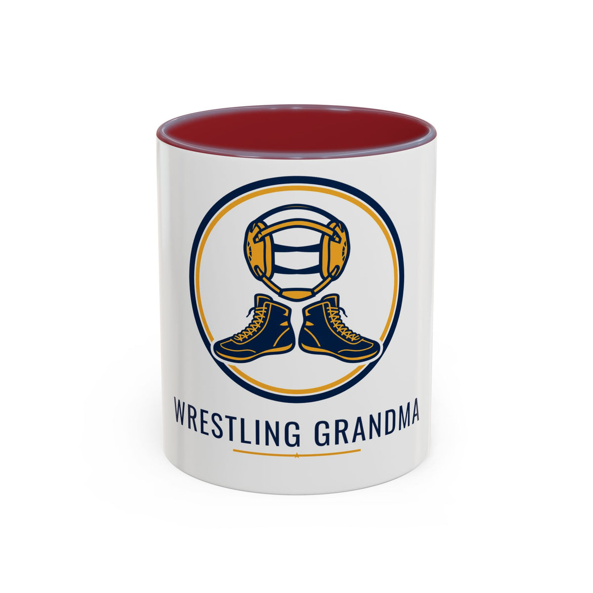 Wrestling Grandma Coffee Mug, 11oz