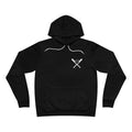 Crossed Bats Hoodie - White Print