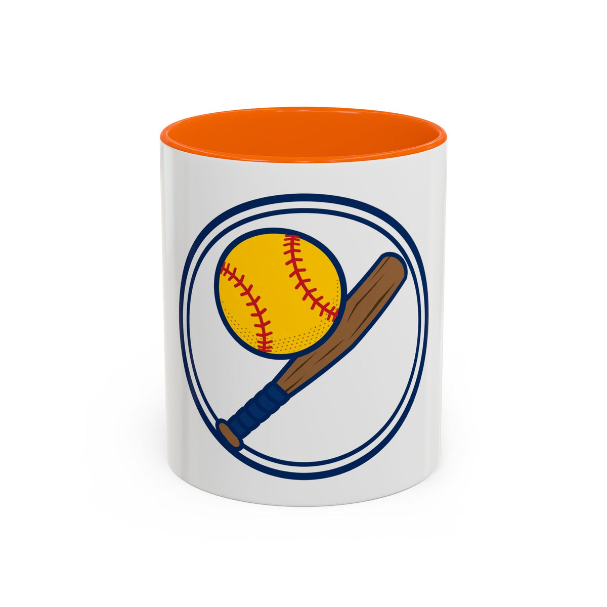 Softball Coffee Mug, 11oz