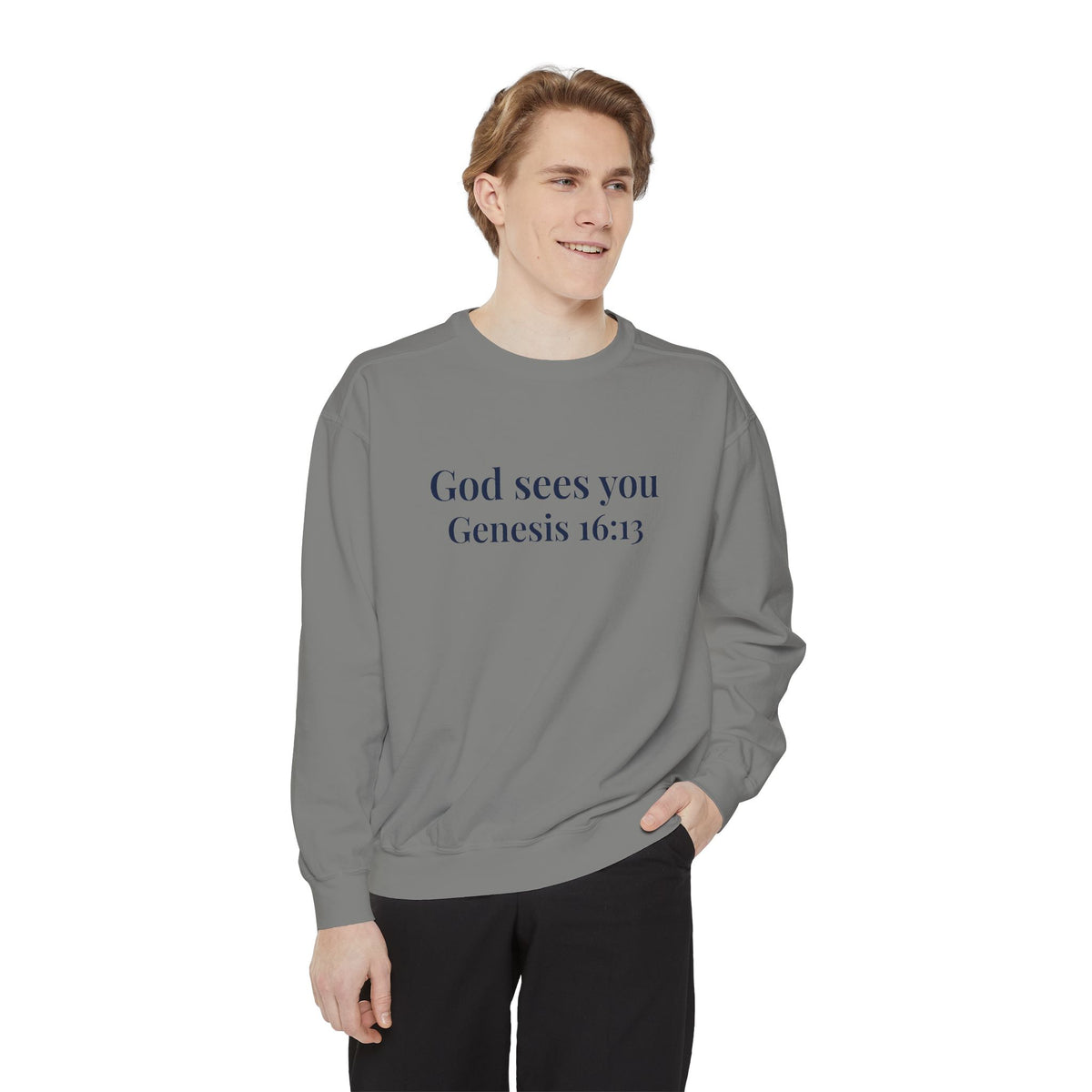 God Sees You Crewneck Sweatshirt