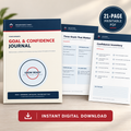 Youth Athlete Goal & Confidence Journal printable PDF