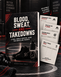 Blood Sweat and Takedowns wrestling parent guide and printable planner bundle