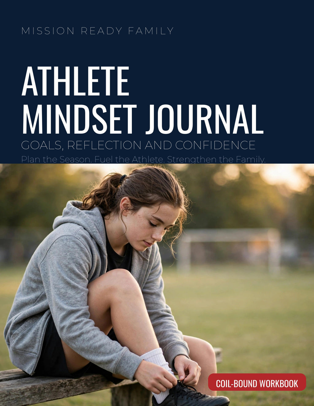 Athlete Mindset Journal coil-bound book cover