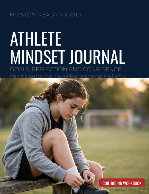 Athlete Mindset Journal coil-bound book cover