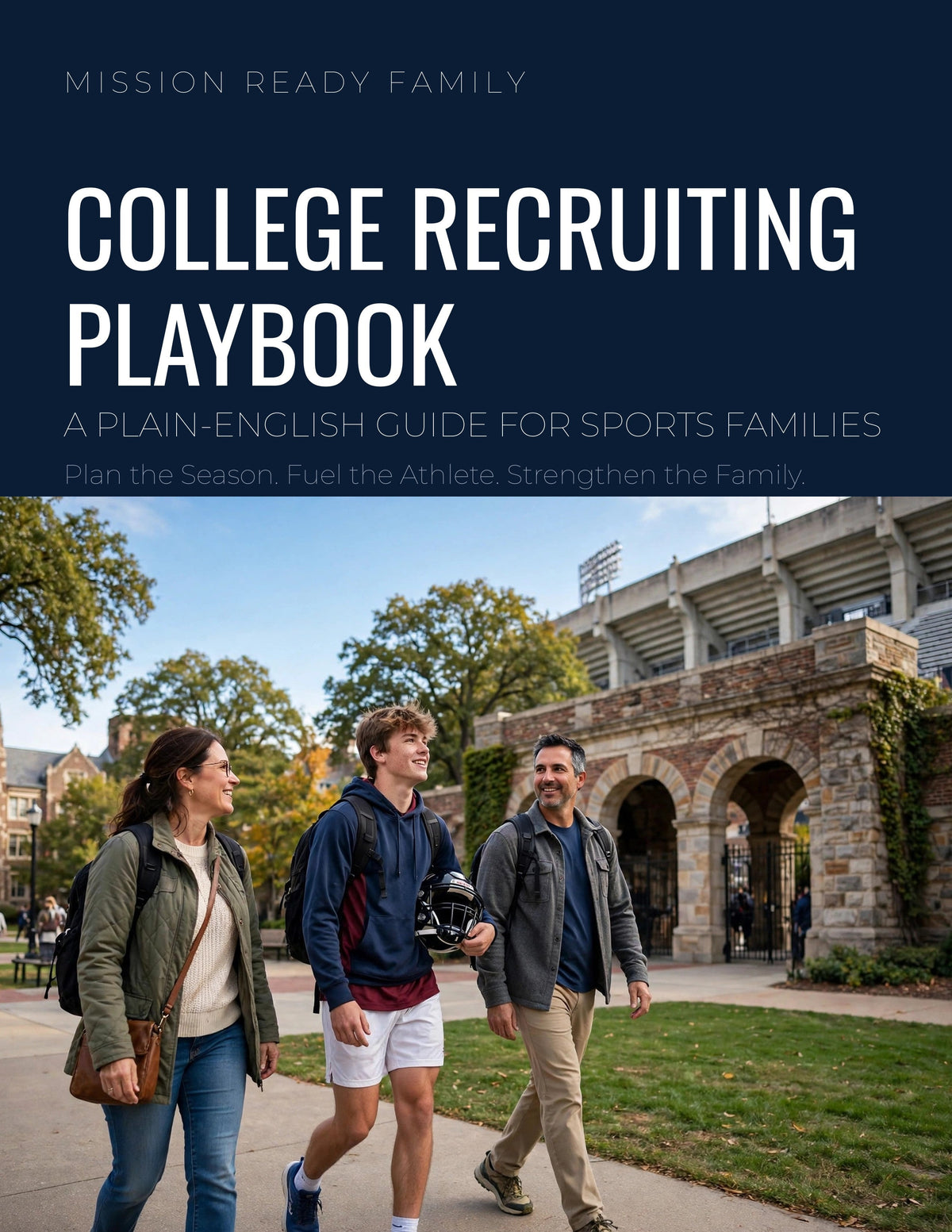 College Recruiting Playbook printable guide cover