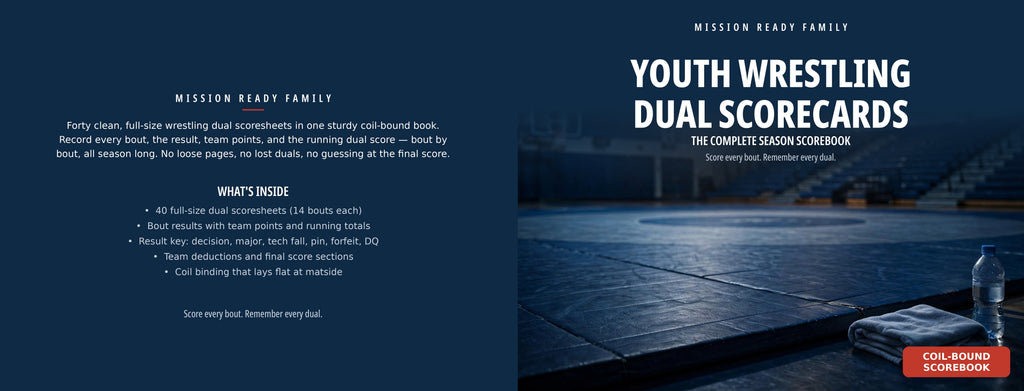 Wrestling dual scorecards interior spread preview