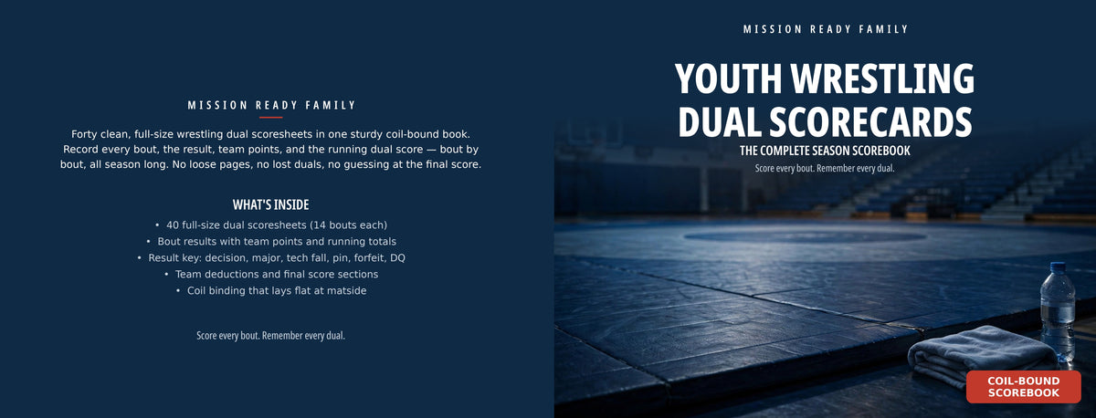 Wrestling dual scorecards interior spread preview