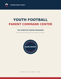 Youth Football Parent Command Center printable season organizer