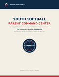 Youth Softball Parent Command Center printable season organizer
