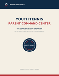 Youth Tennis Parent Command Center printable season organizer